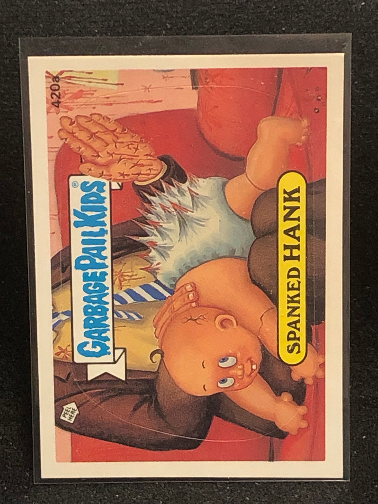 Garbage Pail Kids Original Series 11 (os11) 420a Spanked Hank