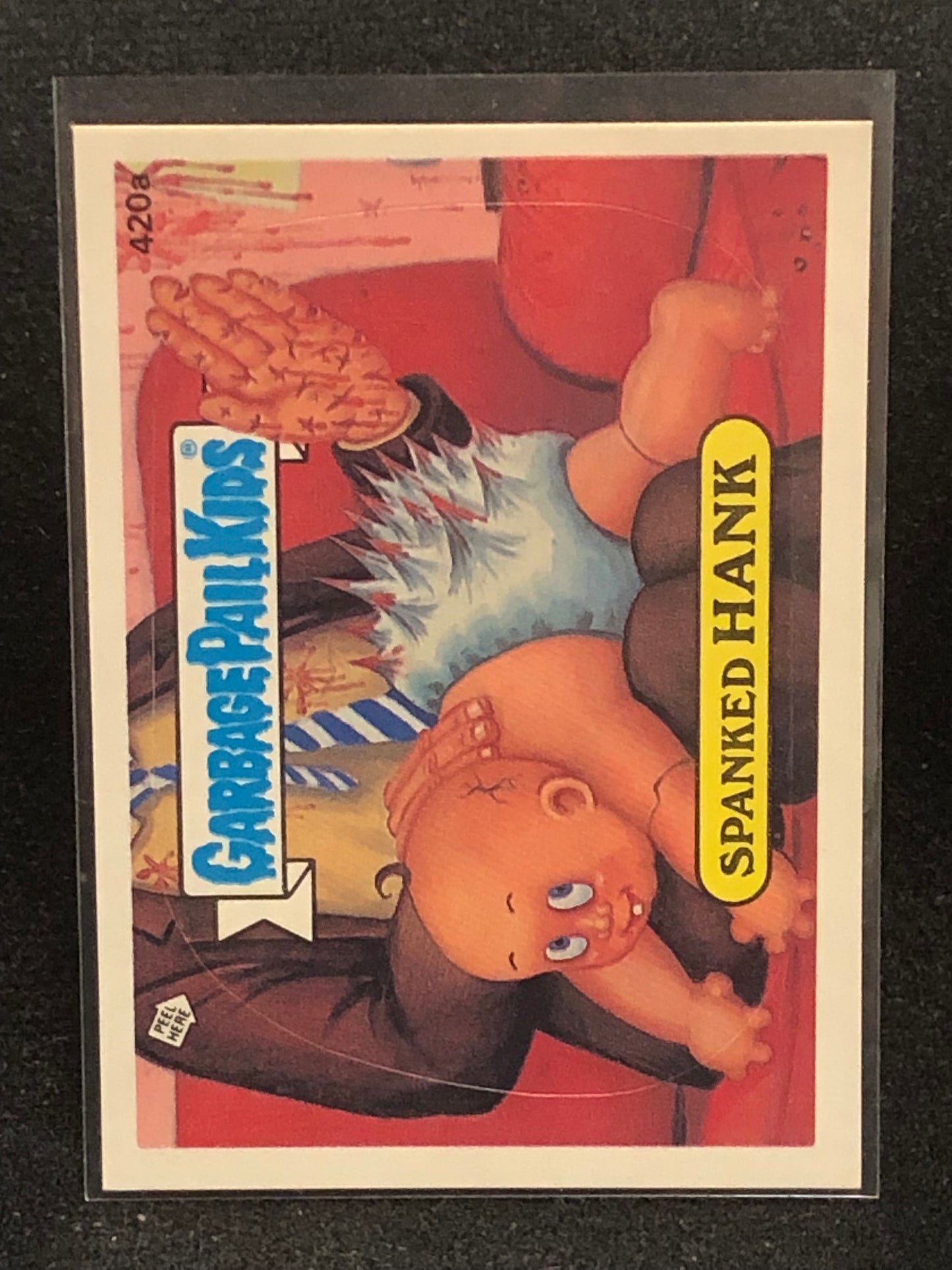 Garbage Pail Kids Original Series 11 (os11) 420a Spanked Hank