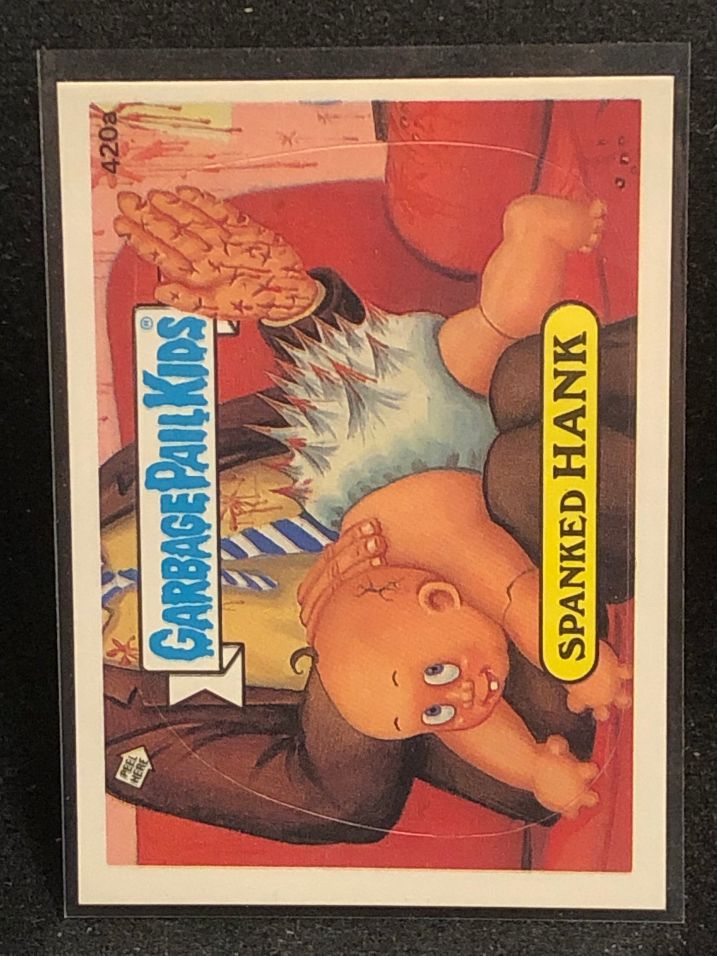 Garbage Pail Kids Original Series 11 (os11) 420a Spanked Hank