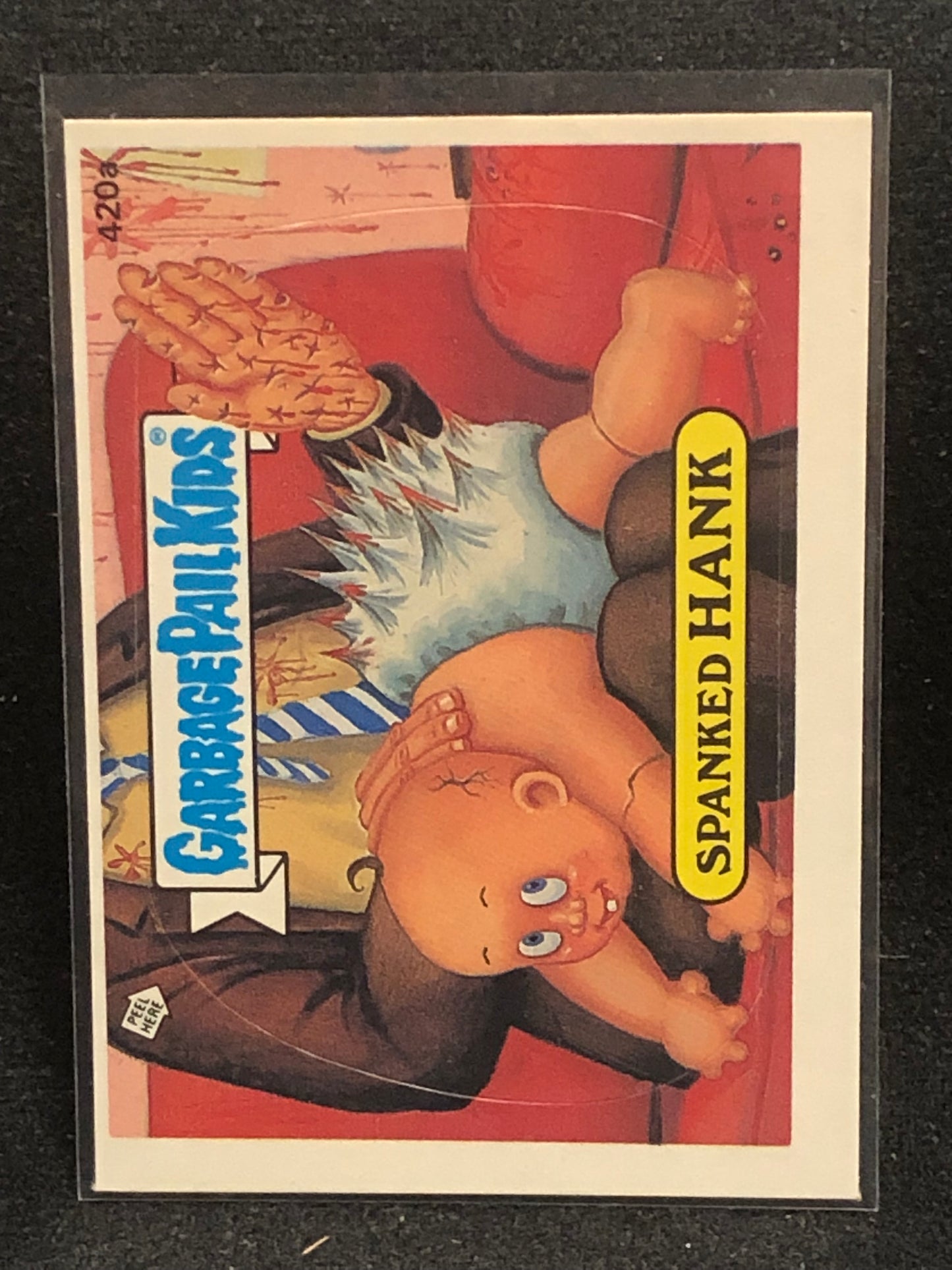Garbage Pail Kids Original Series 11 (os11) 420a Spanked Hank