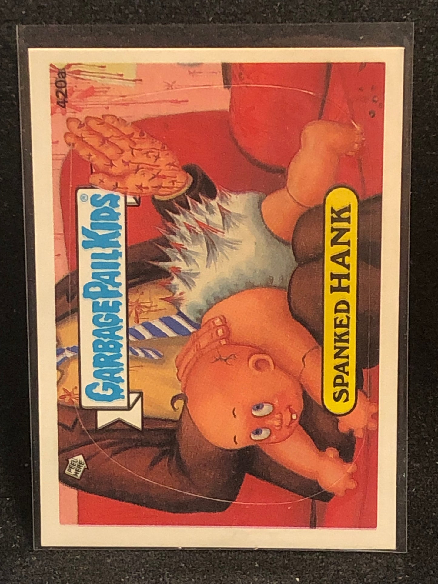 Garbage Pail Kids Original Series 11 (os11) 420a Spanked Hank