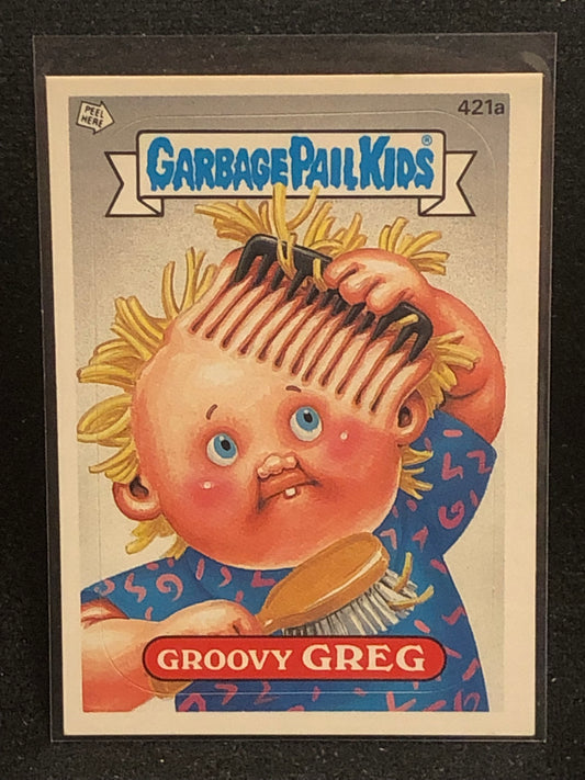Garbage Pail Kids Original Series 11 (os11) 421a Groovy Greg