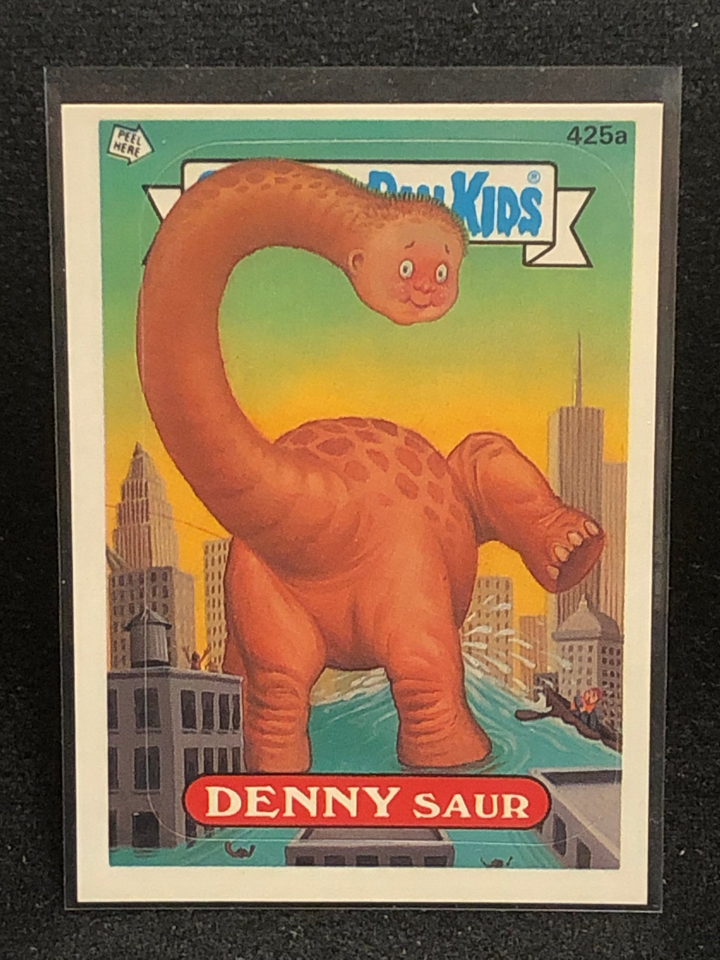 Garbage Pail Kids Original Series 11 (os11) 425a Denny Saur