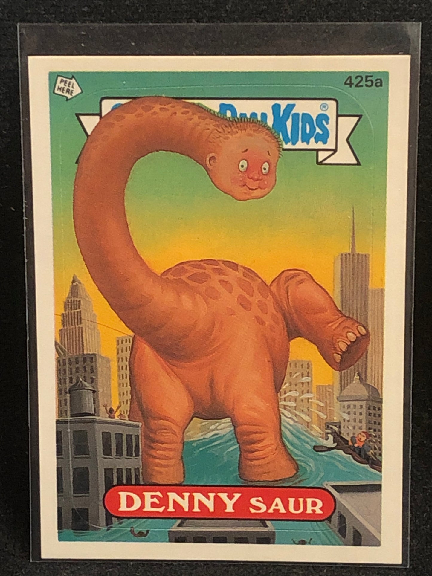 Garbage Pail Kids Original Series 11 (os11) 425a Denny Saur