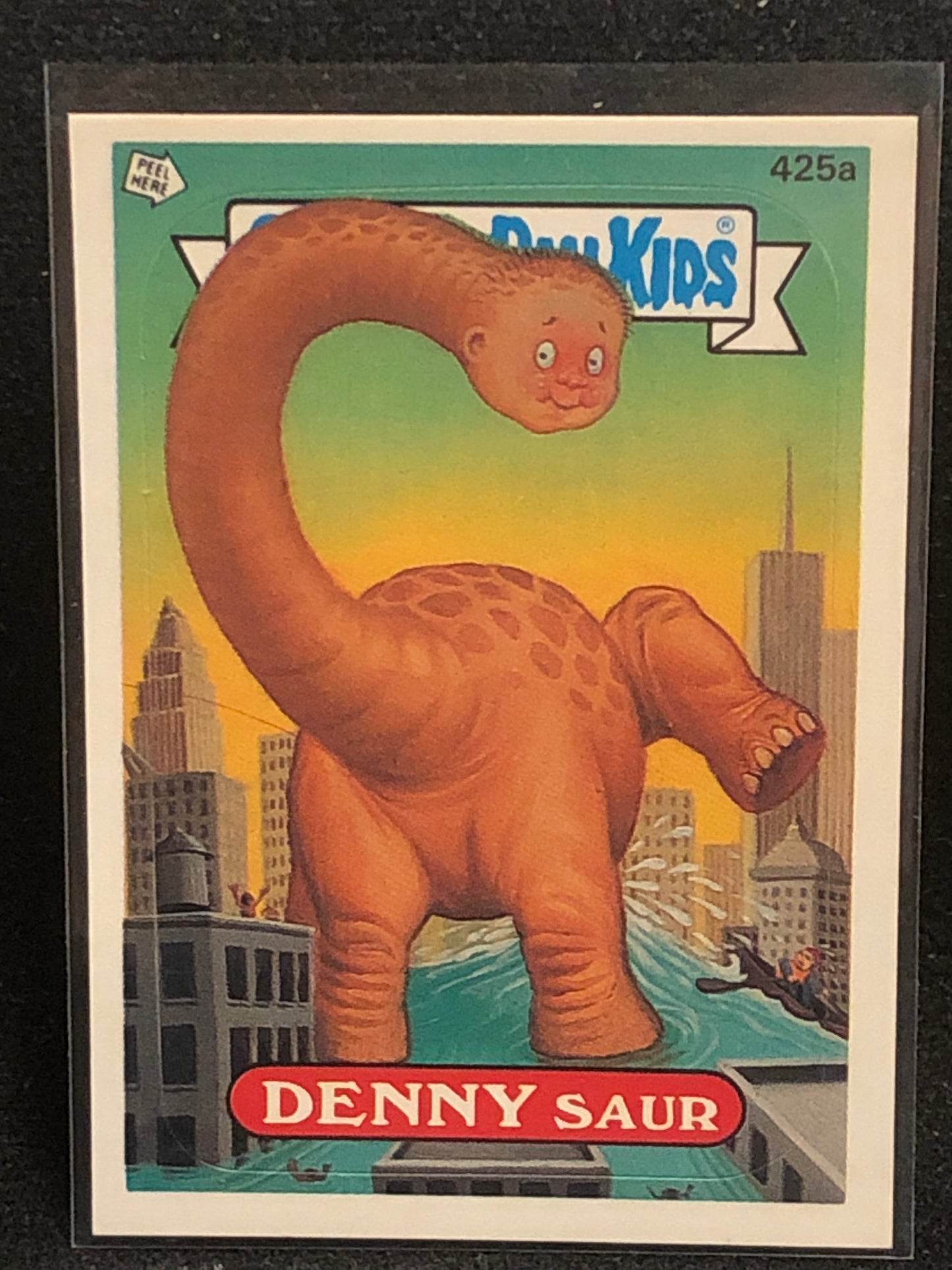 Garbage Pail Kids Original Series 11 (os11) 425a Denny Saur