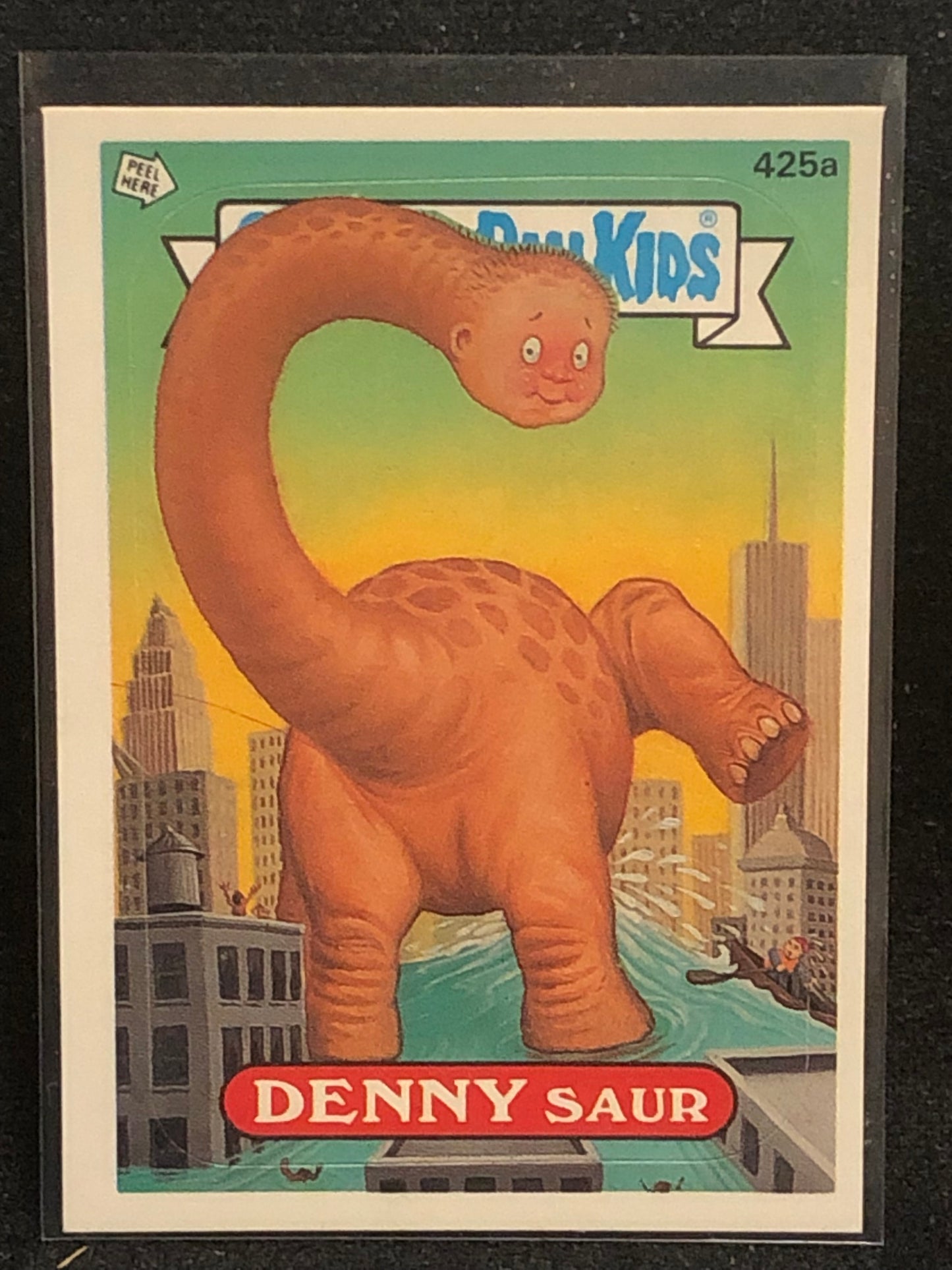 Garbage Pail Kids Original Series 11 (os11) 425a Denny Saur