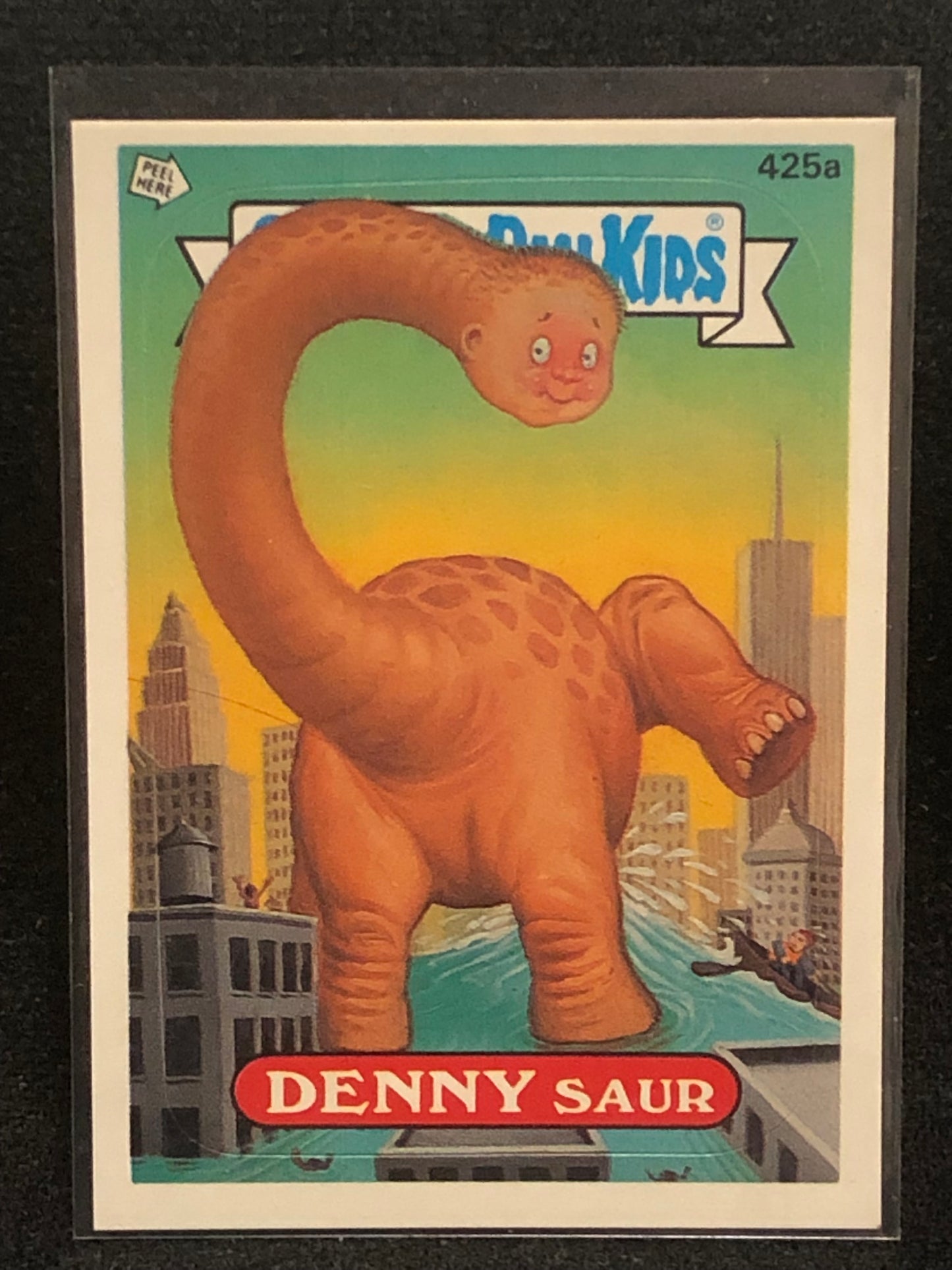 Garbage Pail Kids Original Series 11 (os11) 425a Denny Saur