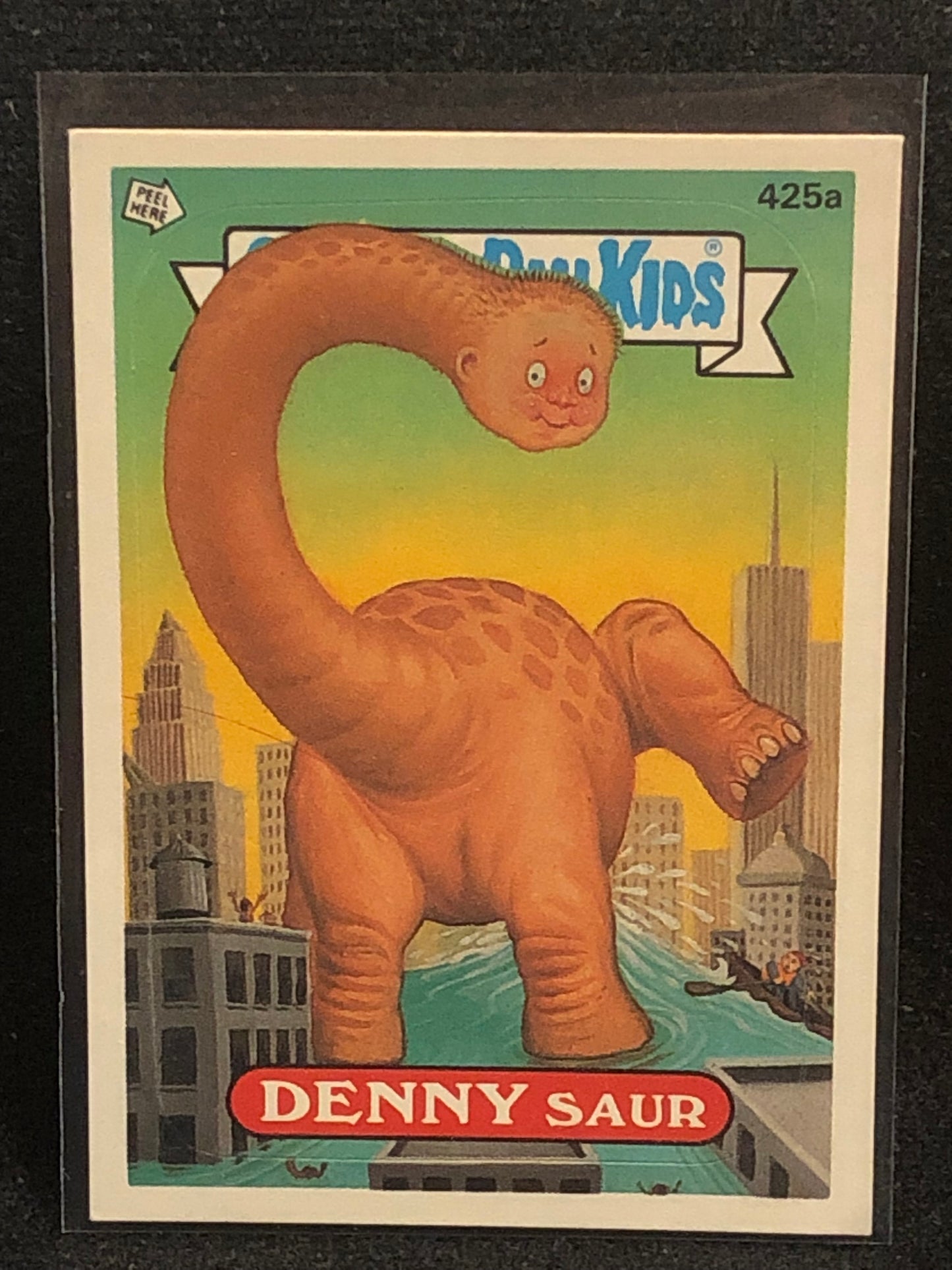 Garbage Pail Kids Original Series 11 (os11) 425a Denny Saur