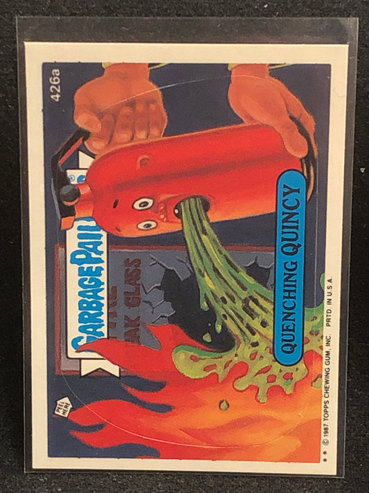 Garbage Pail Kids Original Series 11 (os11) 426a Quenching Quincy