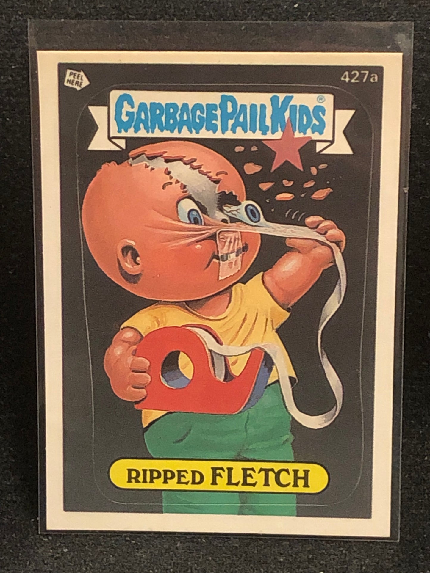 Garbage Pail Kids Original Series 11 (os11) 427a Ripped Fletch