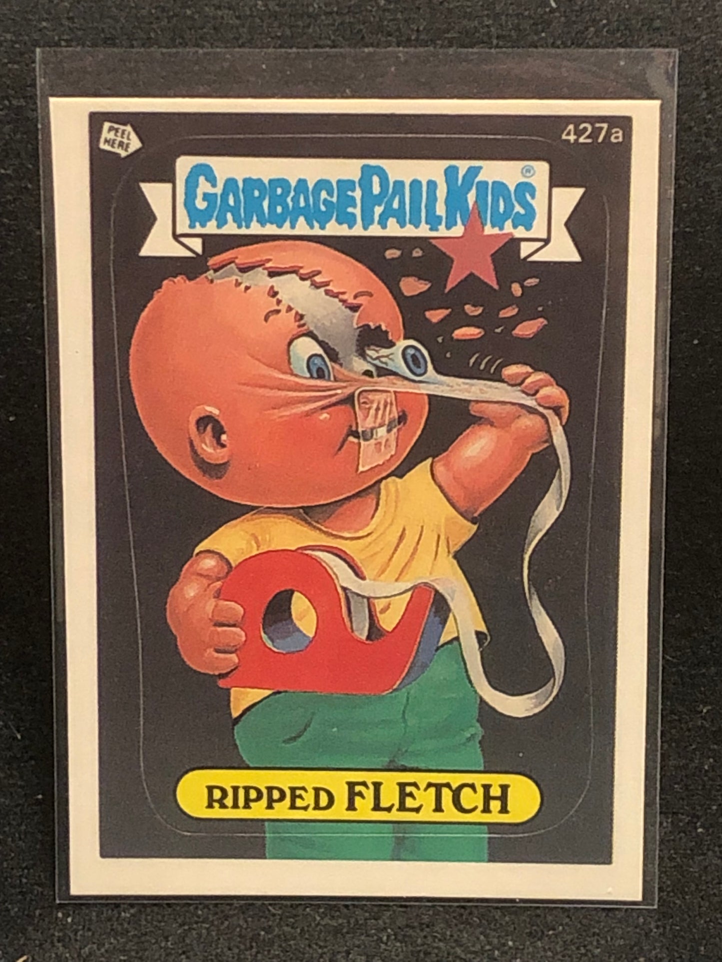 Garbage Pail Kids Original Series 11 (os11) 427a Ripped Fletch