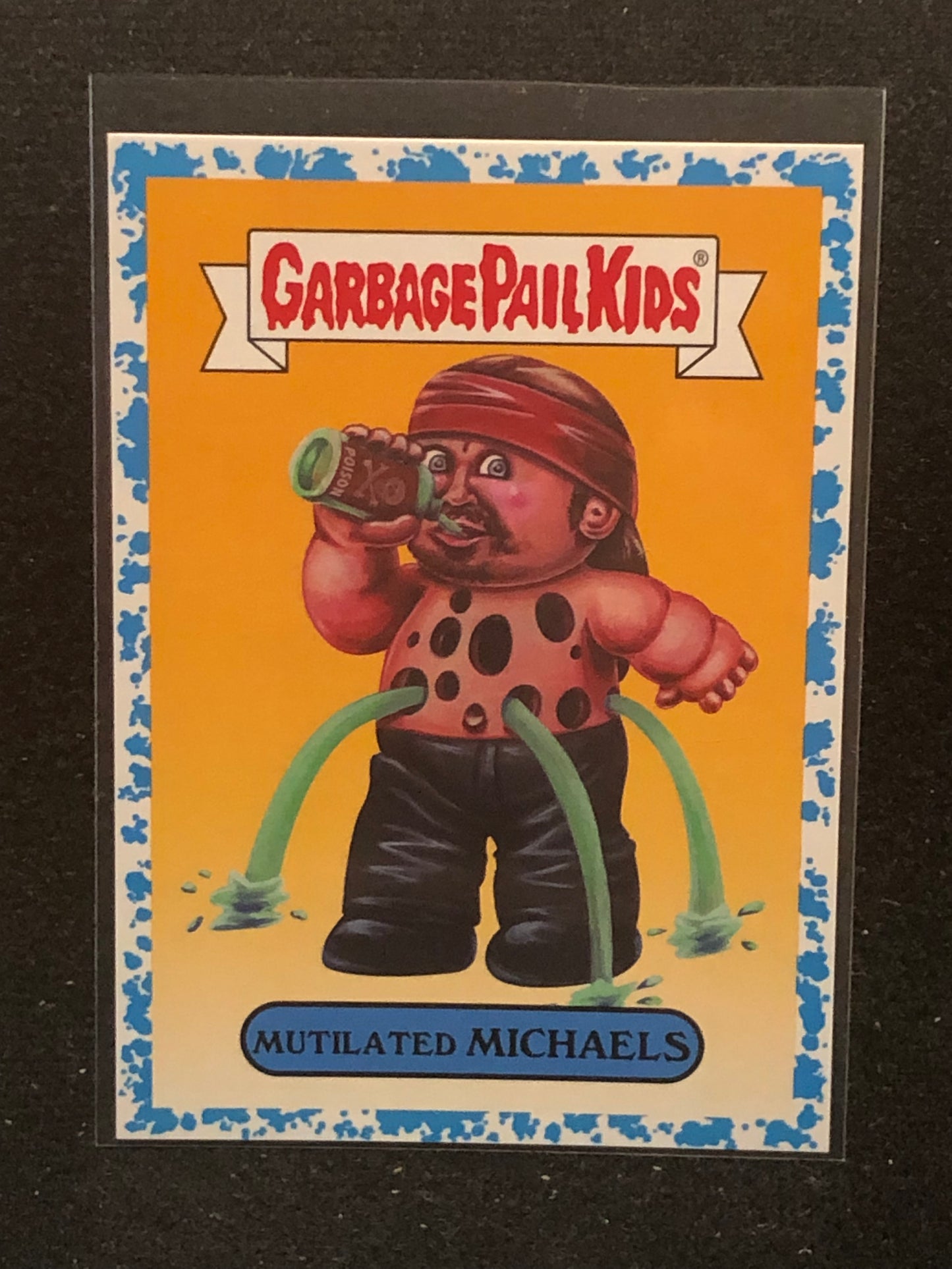 Garbage Pail Kids Battle Of The Bands (BOTB) U-PICK Blue Parallel Singles