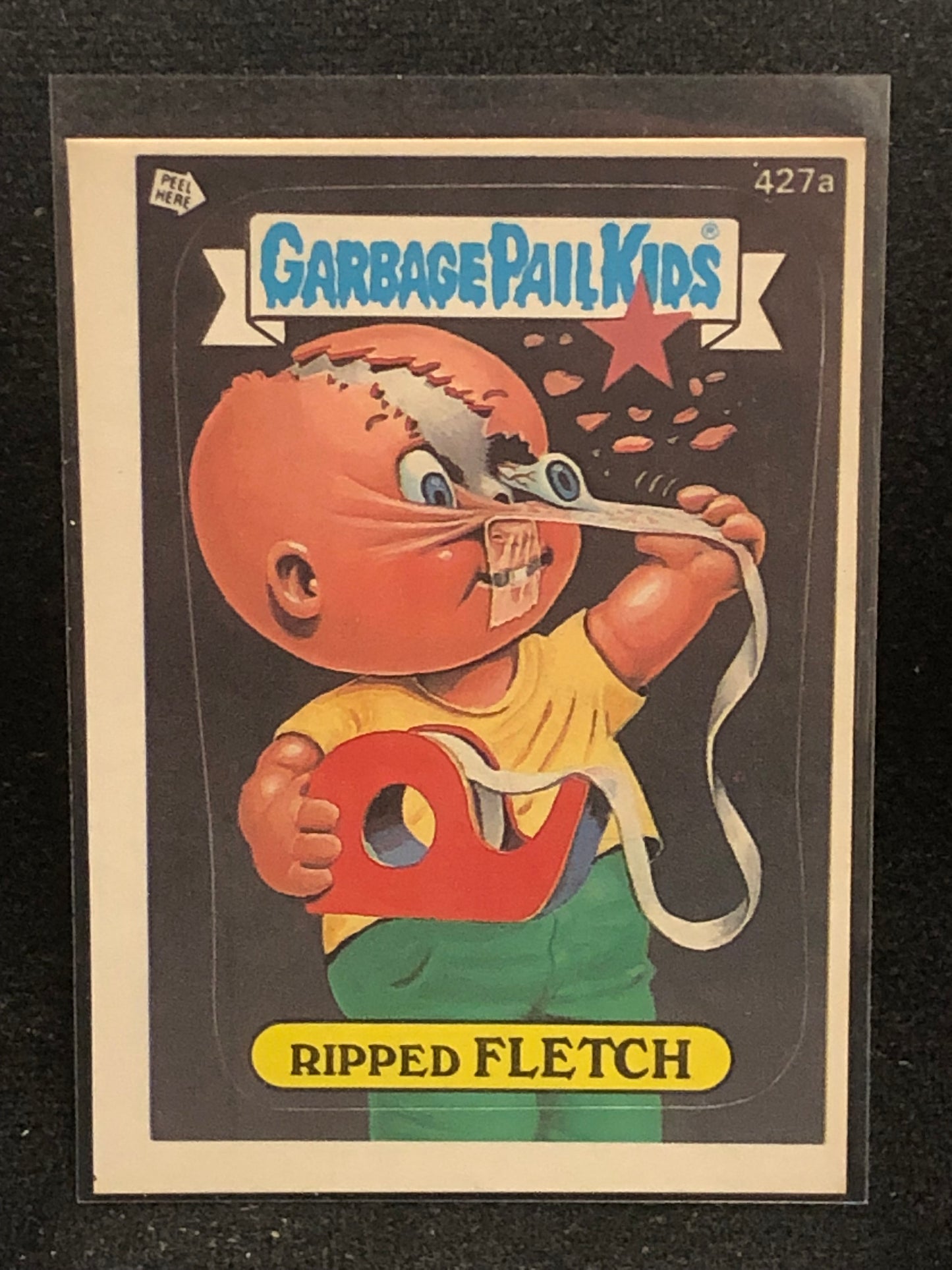 Garbage Pail Kids Original Series 11 (os11) 427a Ripped Fletch