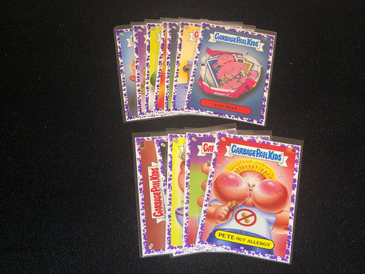 Garbage Pail Kids Food Fight U-PICK Purple Parallel Singles 1a-50b