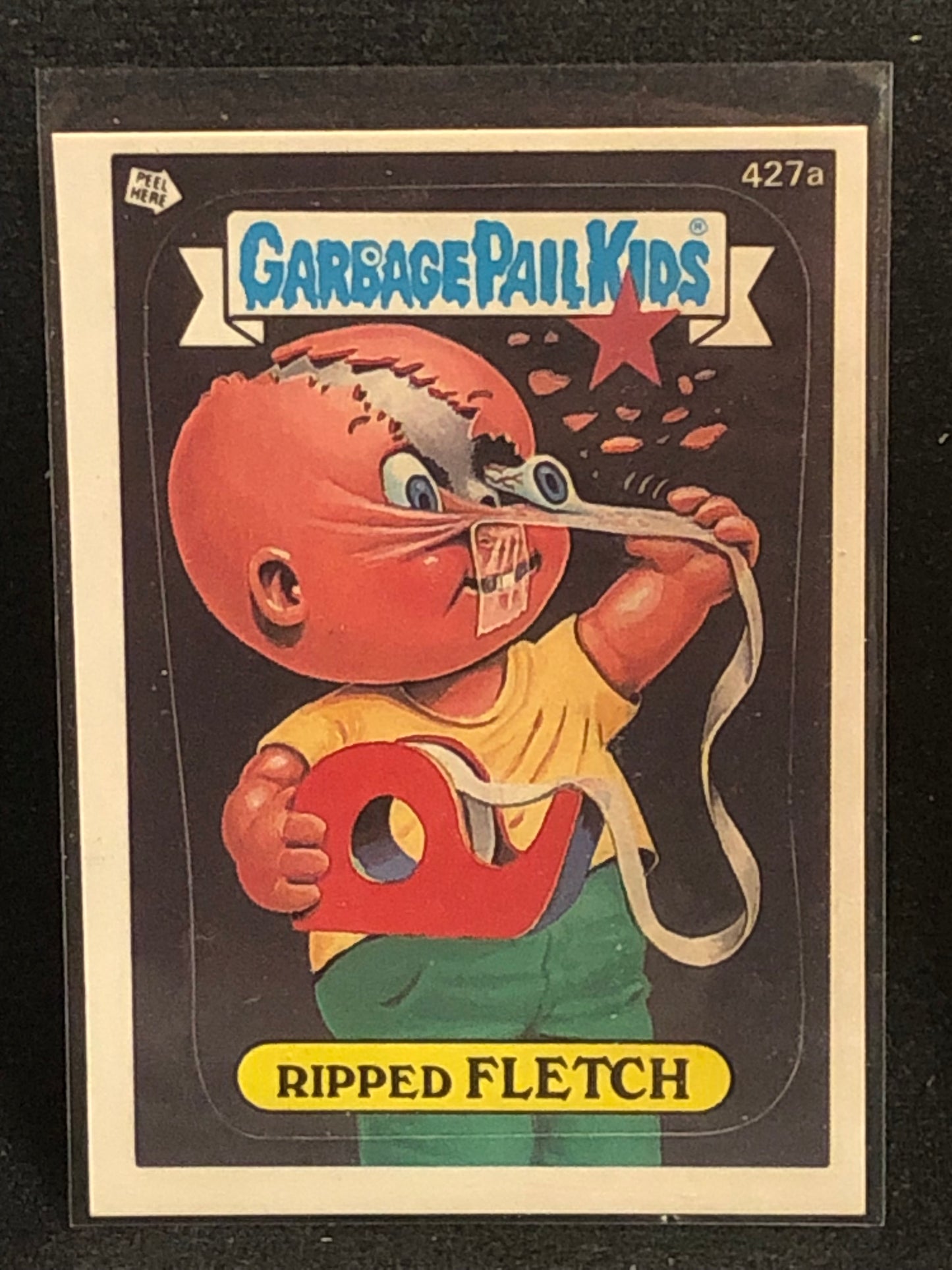 Garbage Pail Kids Original Series 11 (os11) 427a Ripped Fletch