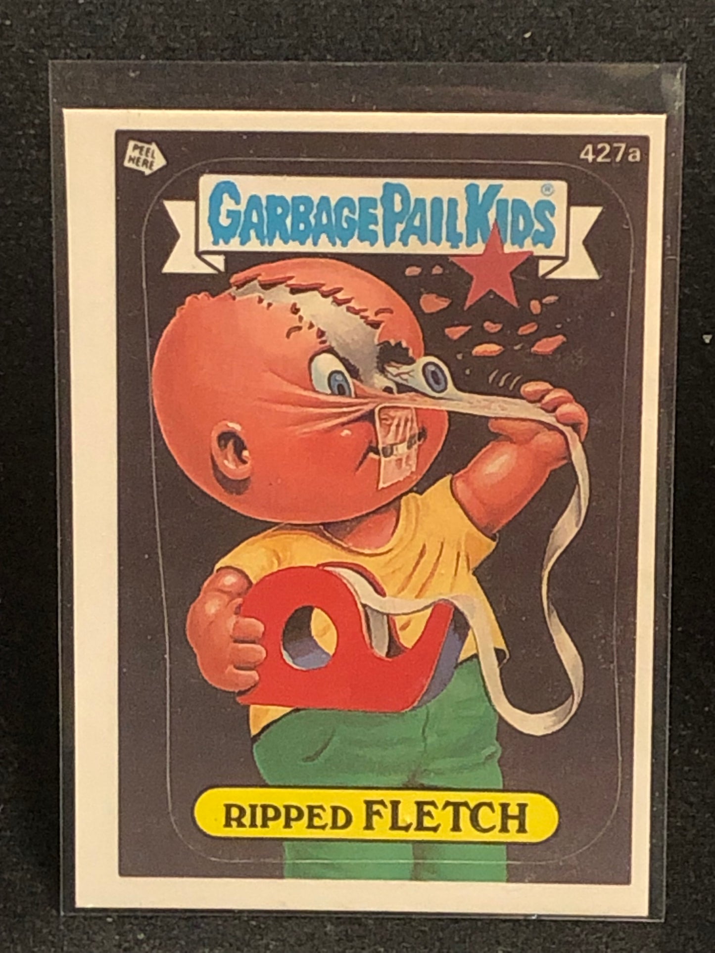 Garbage Pail Kids Original Series 11 (os11) 427a Ripped Fletch