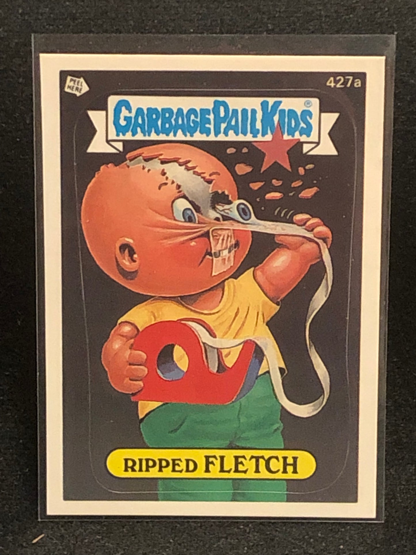 Garbage Pail Kids Original Series 11 (os11) 427a Ripped Fletch