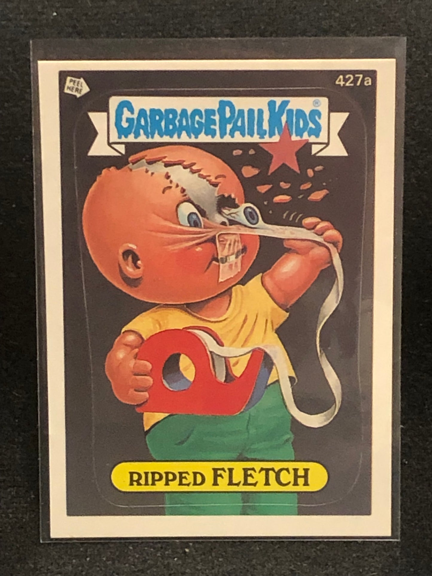 Garbage Pail Kids Original Series 11 (os11) 427a Ripped Fletch