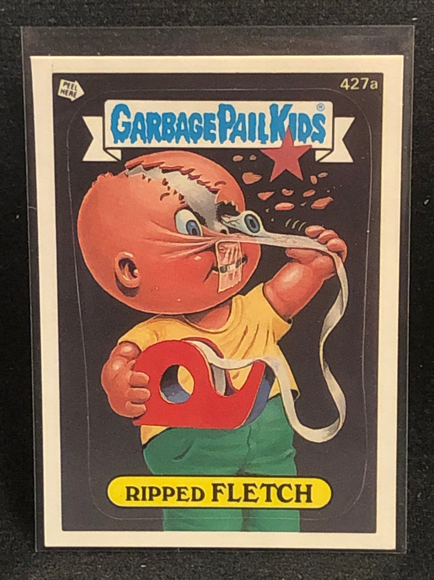 Garbage Pail Kids Original Series 11 (os11) 427a Ripped Fletch