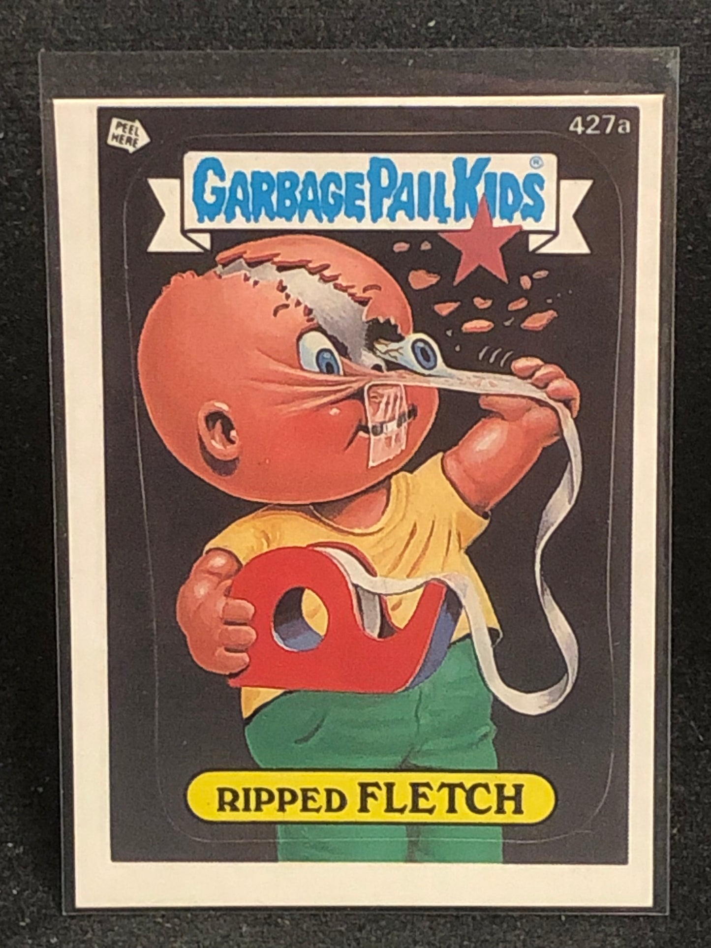 Garbage Pail Kids Original Series 11 (os11) 427a Ripped Fletch