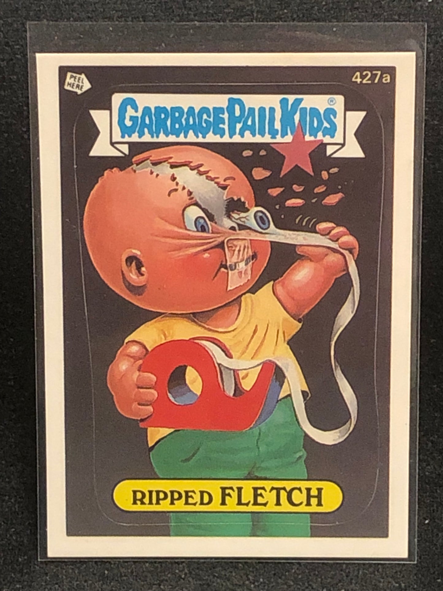 Garbage Pail Kids Original Series 11 (os11) 427a Ripped Fletch