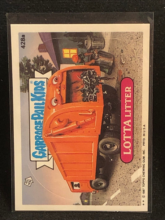 Garbage Pail Kids Original Series 11 (os11) 428a Lotta Litter