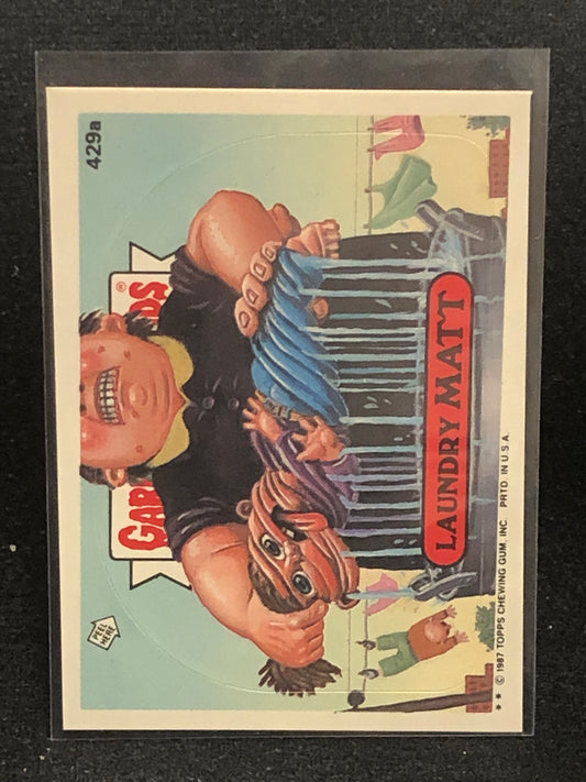 Garbage Pail Kids Original Series 11 (os11) 429a Laundry Matt