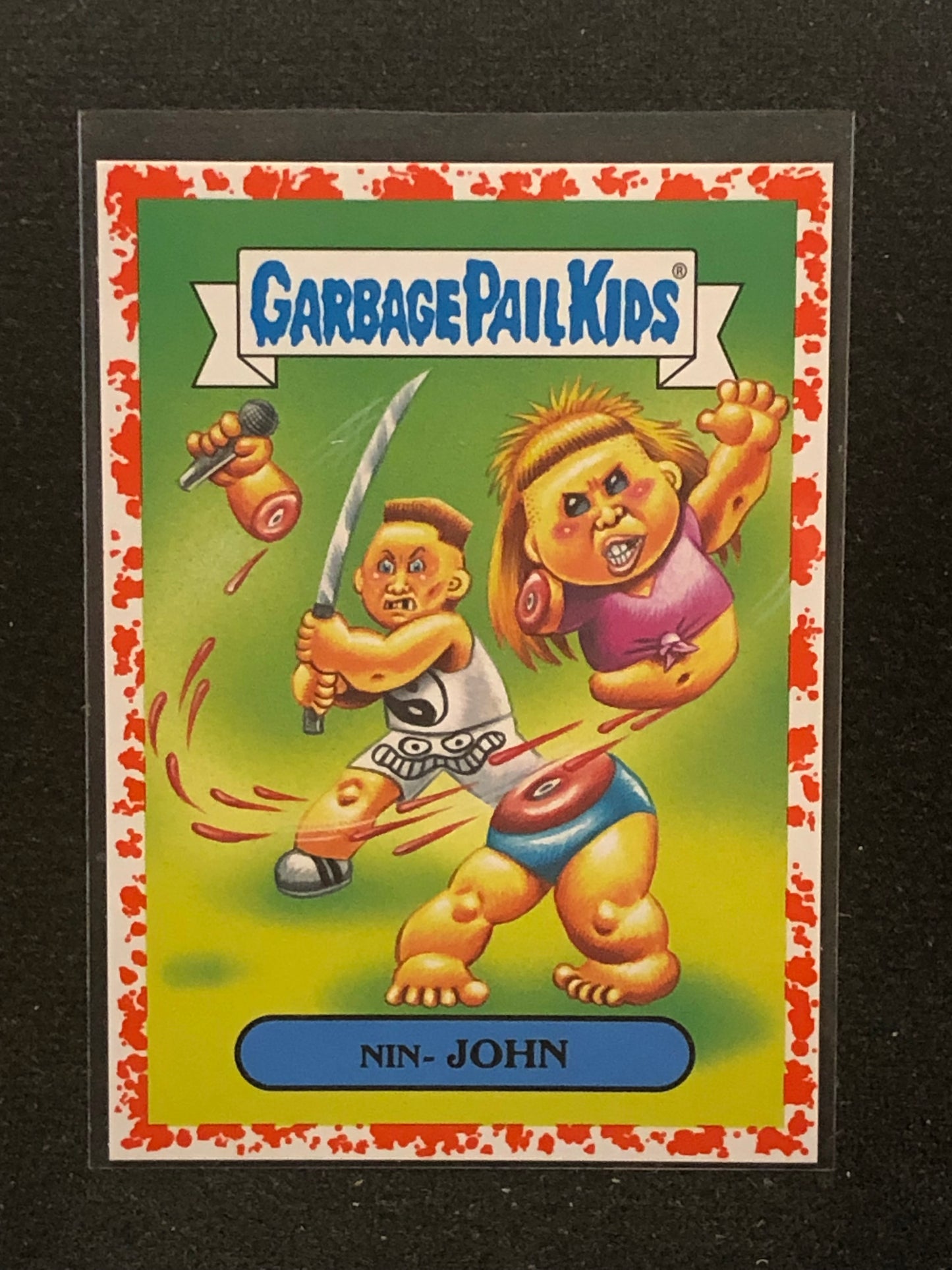 Garbage Pail Kids Battle Of The Bands (BOTB) U-PICK Red Parallel Singles