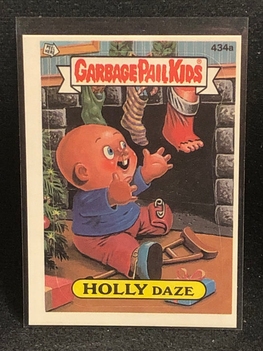 Garbage Pail Kids Original Series 11 (os11) 434a Holly Daze