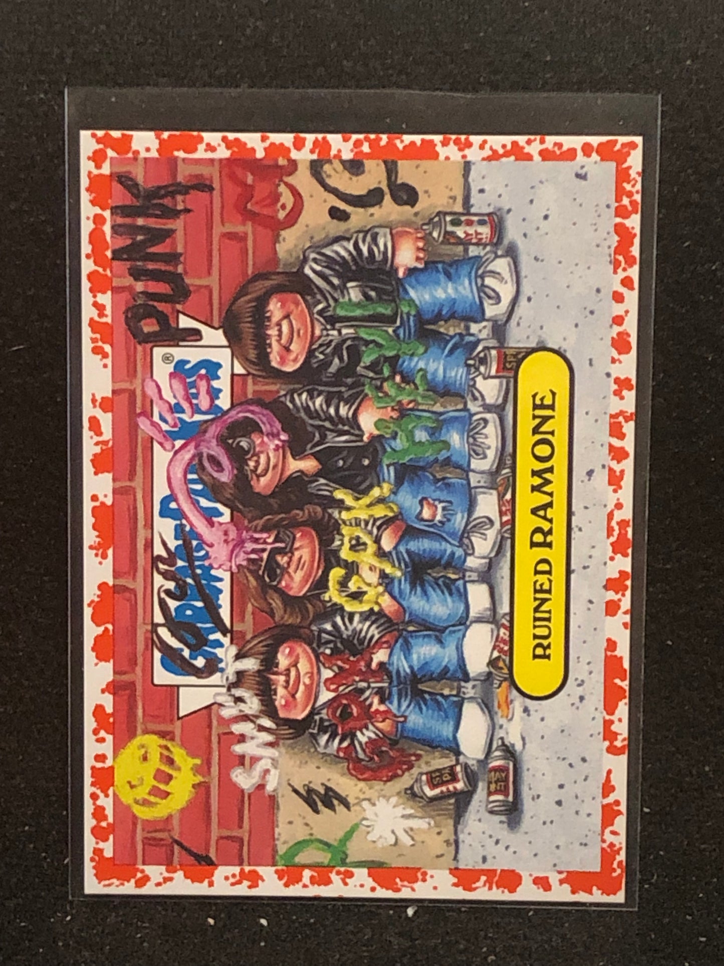 Garbage Pail Kids Battle Of The Bands (BOTB) U-PICK Red Parallel Singles