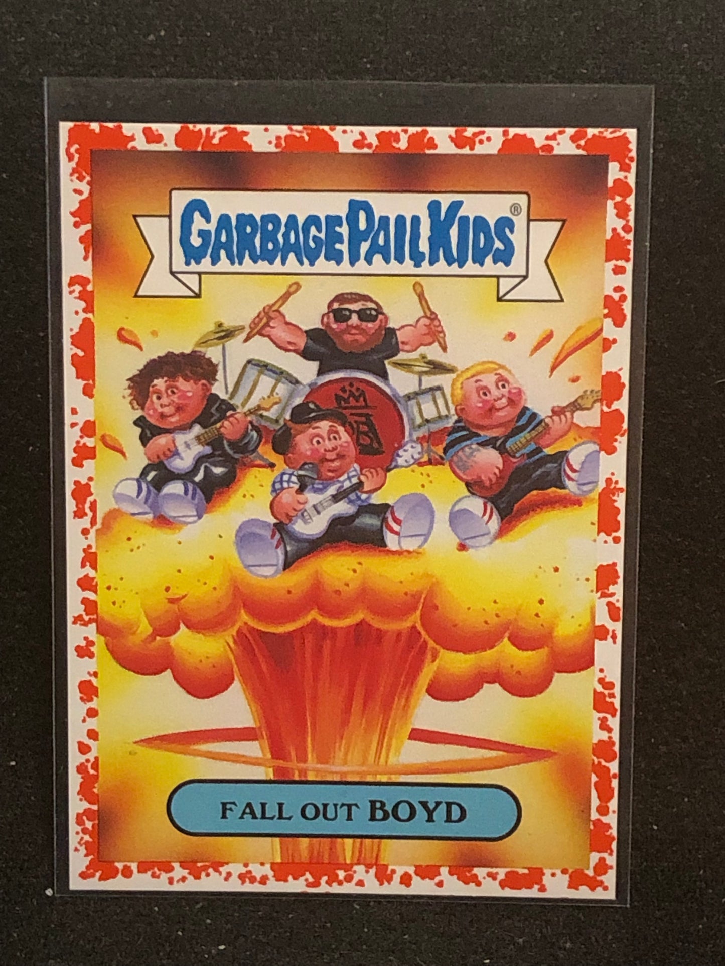 Garbage Pail Kids Battle Of The Bands (BOTB) U-PICK Red Parallel Singles