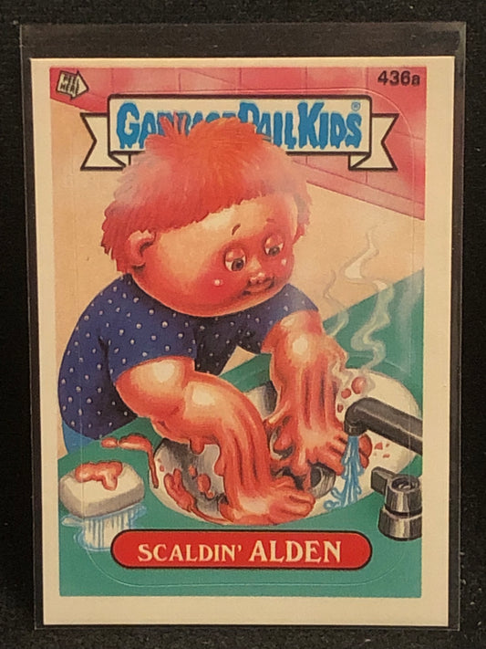 Garbage Pail Kids Original Series 11 (os11) 436a Scaldin Alden