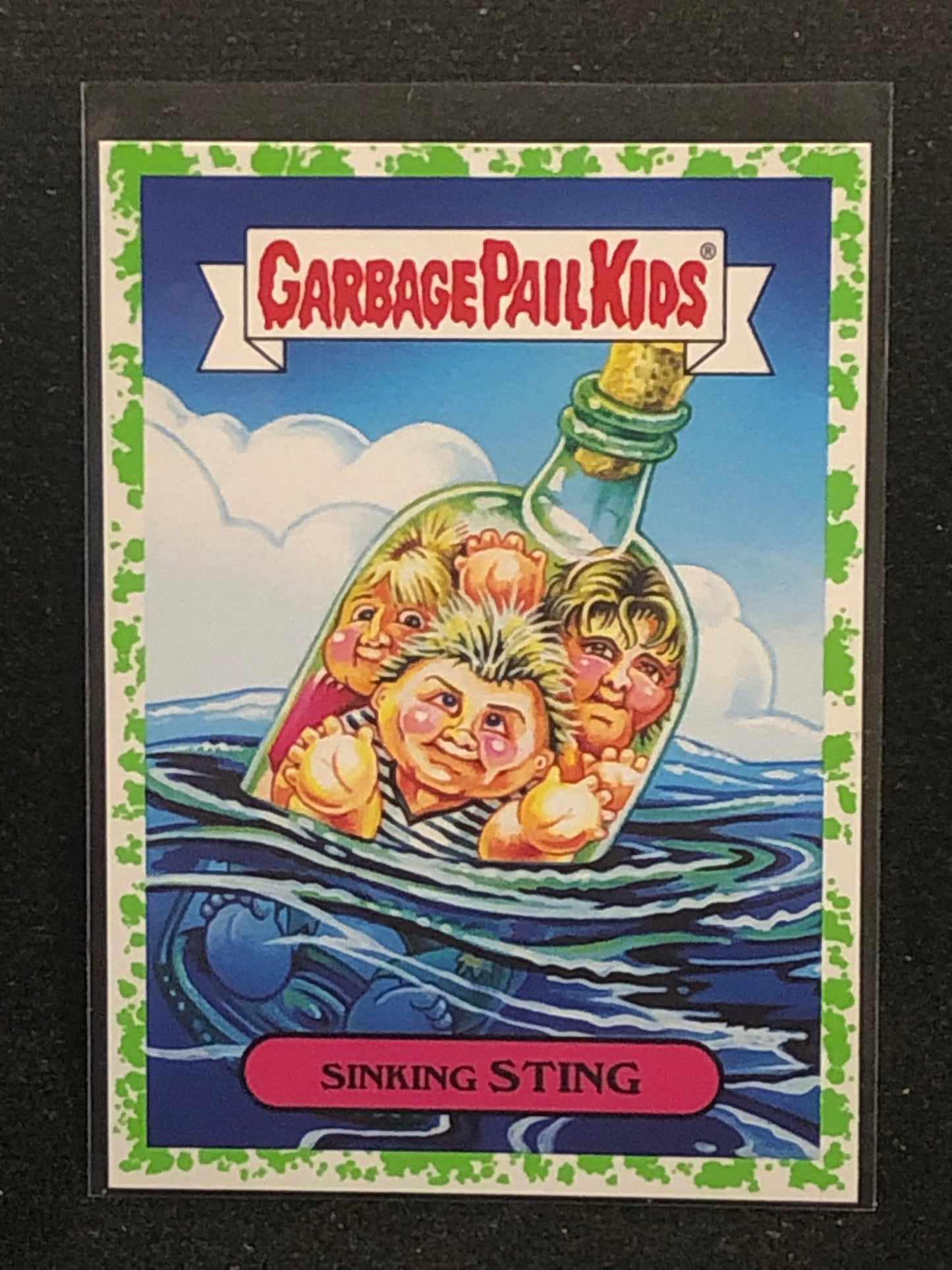 Garbage Pail Kids Battle Of The Bands (BOTB) U-PICK Green Parallel Singles