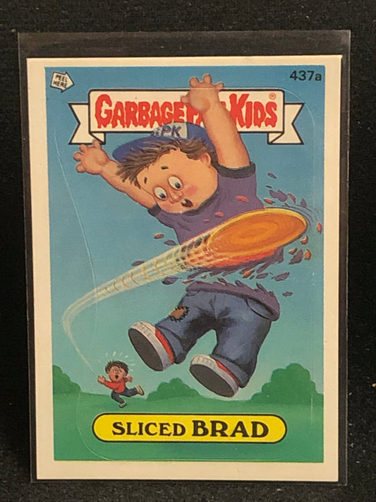 Garbage Pail Kids Original Series 11 (os11) 437a Sliced Brad