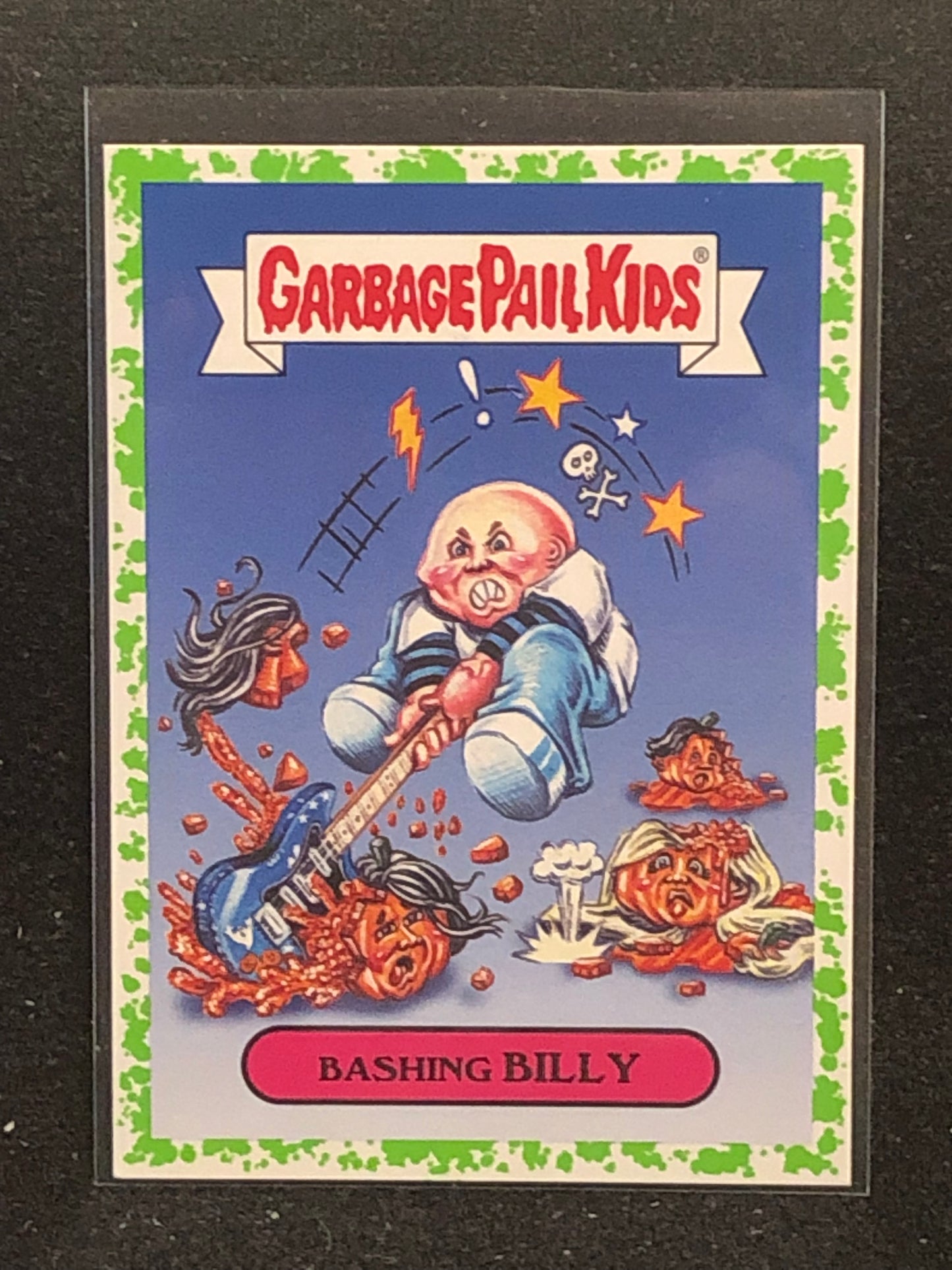 Garbage Pail Kids Battle Of The Bands (BOTB) U-PICK Green Parallel Singles