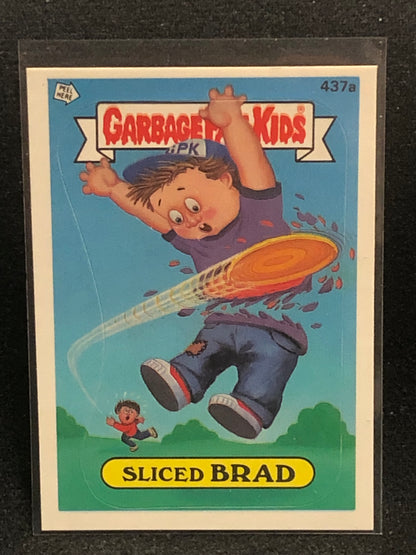 Garbage Pail Kids Original Series 11 (os11) 437a Sliced Brad