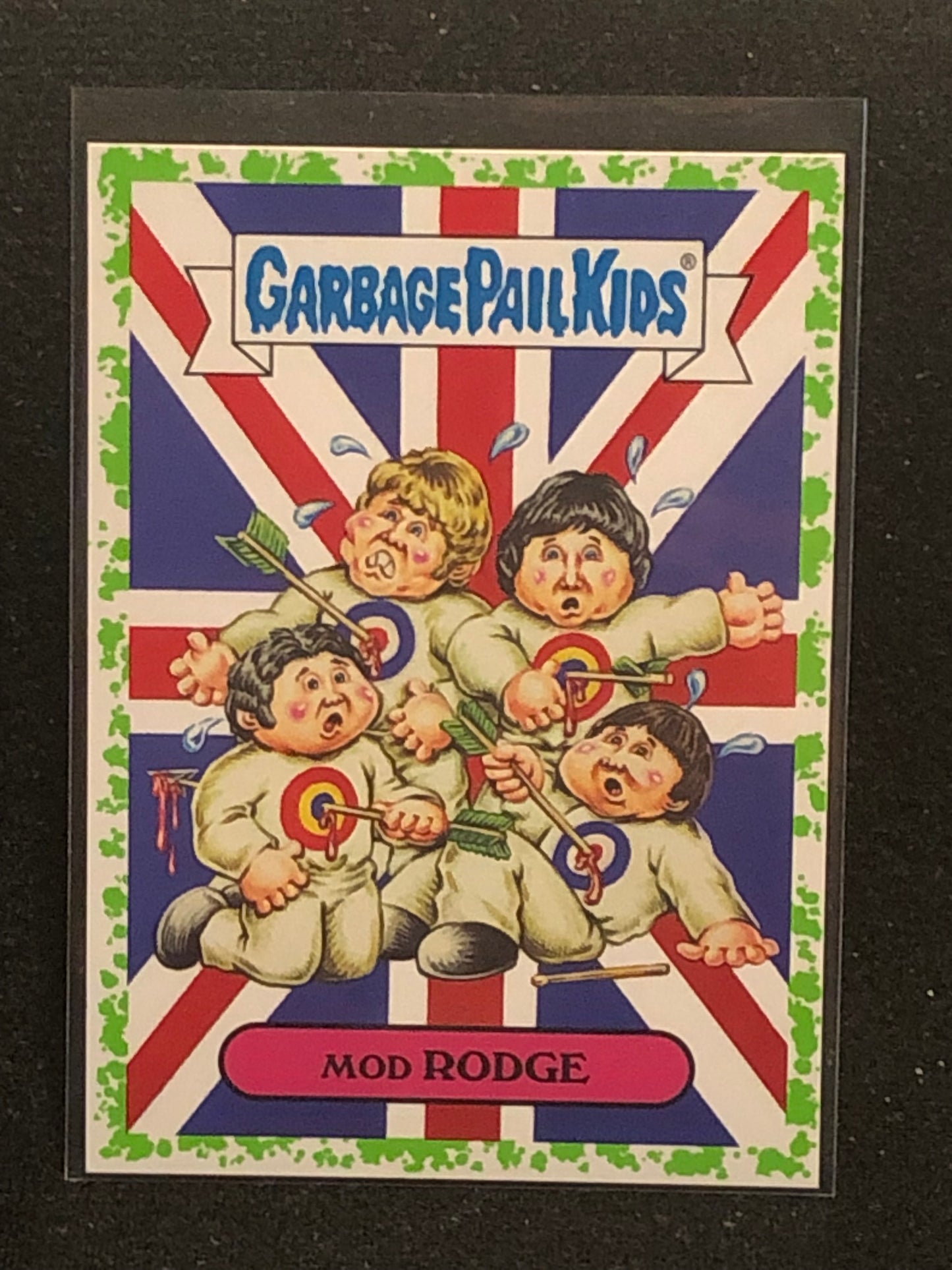 Garbage Pail Kids Battle Of The Bands (BOTB) U-PICK Green Parallel Singles