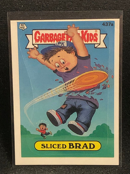 Garbage Pail Kids Original Series 11 (os11) 437a Sliced Brad