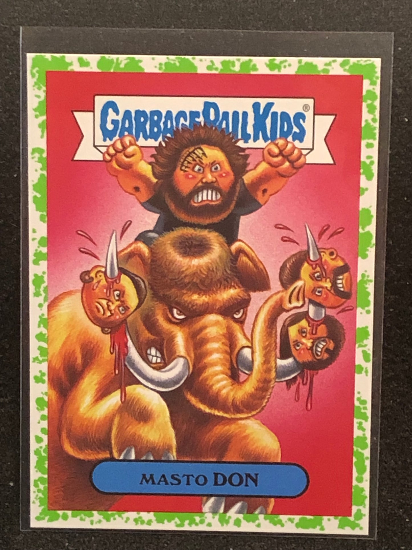 Garbage Pail Kids Battle Of The Bands (BOTB) U-PICK Green Parallel Singles