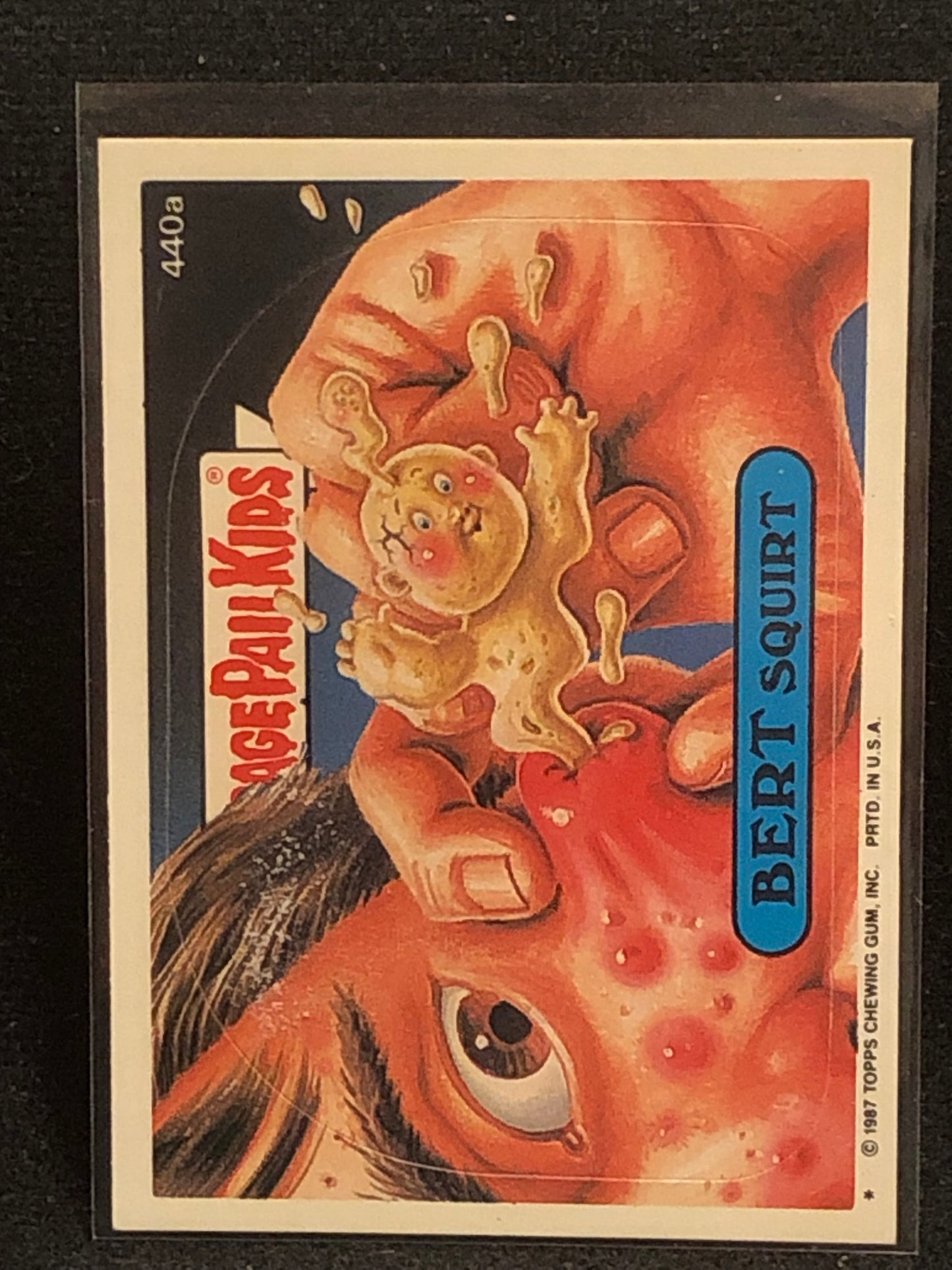 Garbage Pail Kids Original Series 11 (os11) 440a Bert Squirt