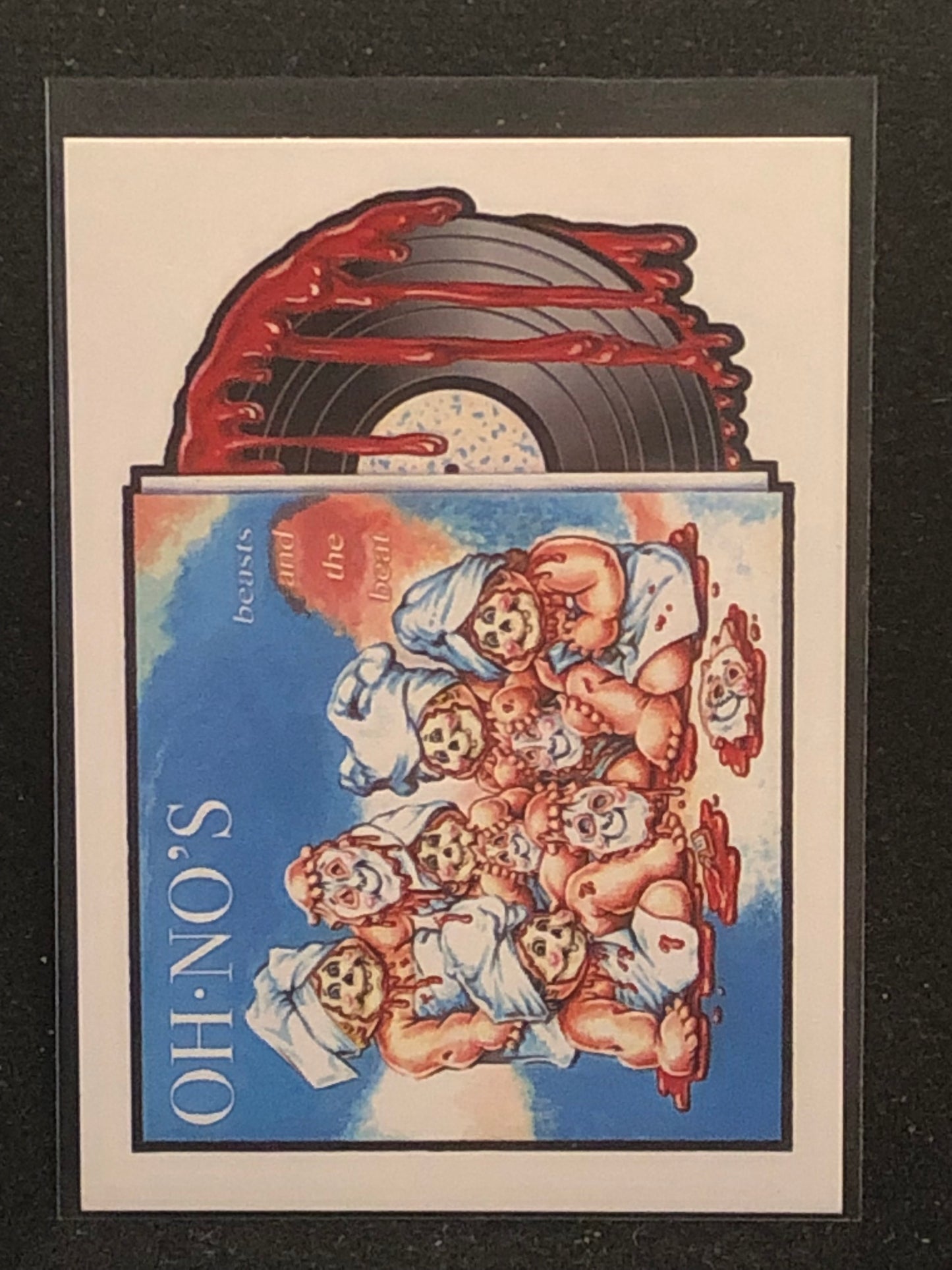 Garbage Pail Kids Battle Of The Bands (BOTB) U-PICK Concert Posters & Album Covers Insert Singles