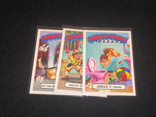 Garbage Pail Kids Battle Of The Bands (BOTB) U-PICK Bathroom Buddies Singles