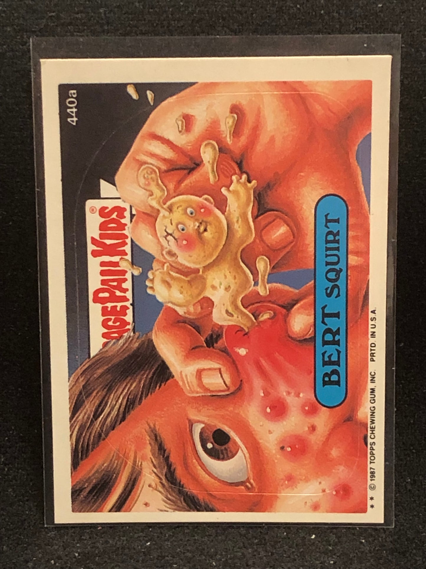 Garbage Pail Kids Original Series 11 (os11) 440a Bert Squirt