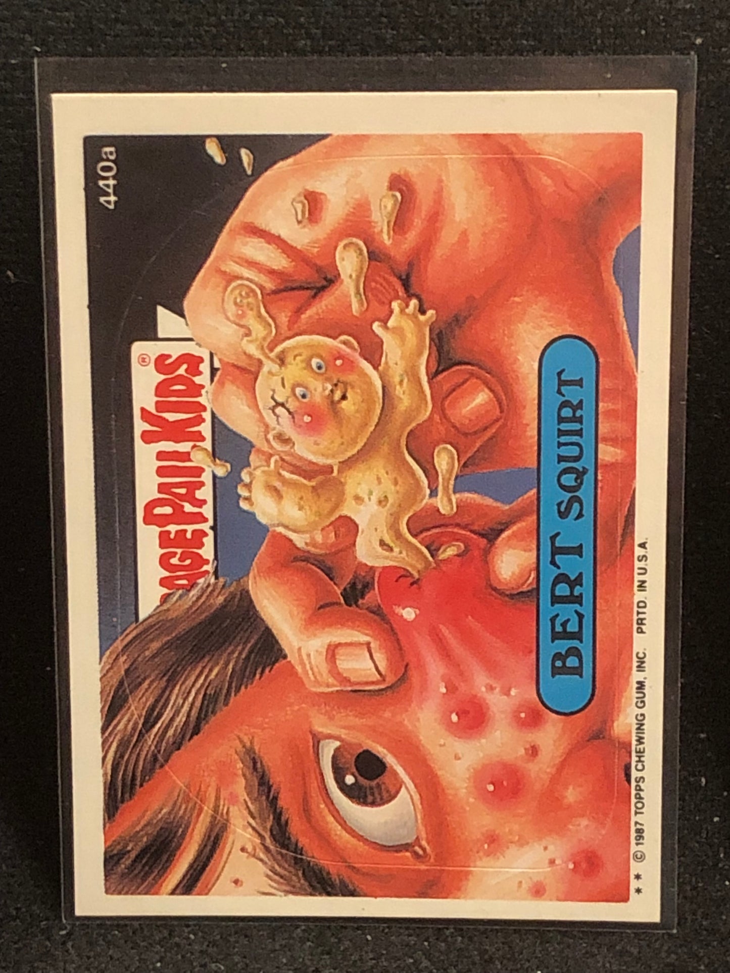 Garbage Pail Kids Original Series 11 (os11) 440a Bert Squirt