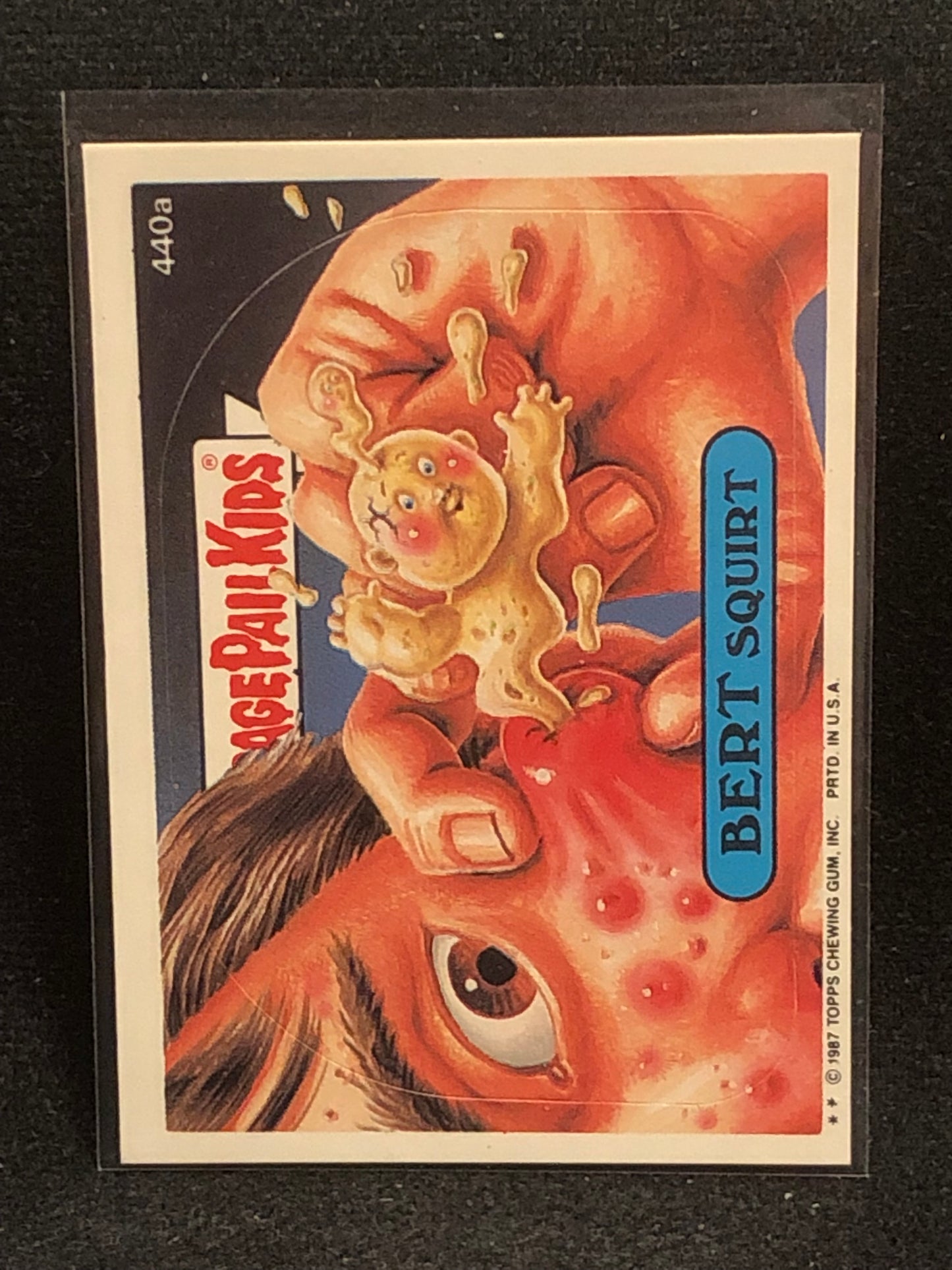 Garbage Pail Kids Original Series 11 (os11) 440a Bert Squirt