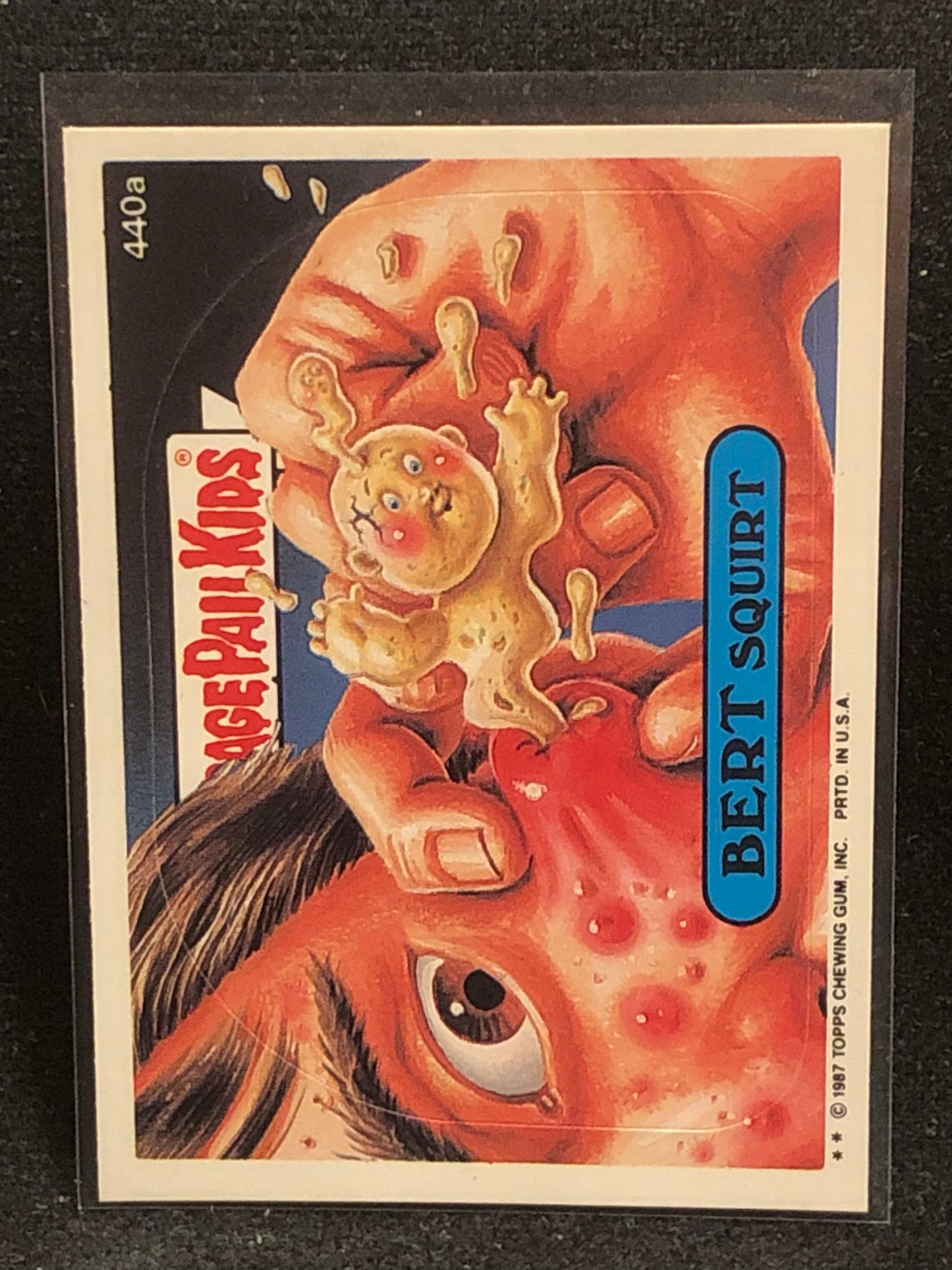 Garbage Pail Kids Original Series 11 (os11) 440a Bert Squirt