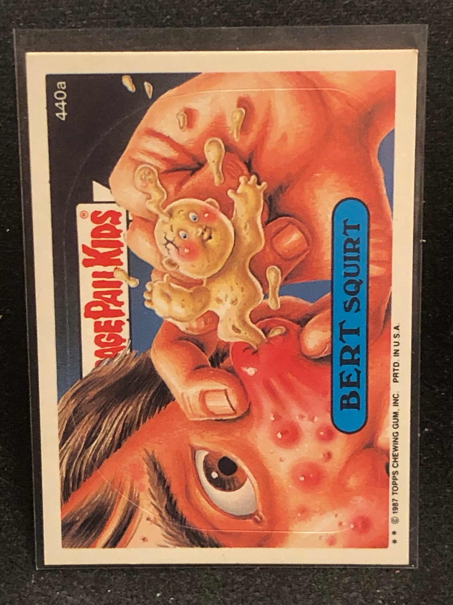 Garbage Pail Kids Original Series 11 (os11) 440a Bert Squirt