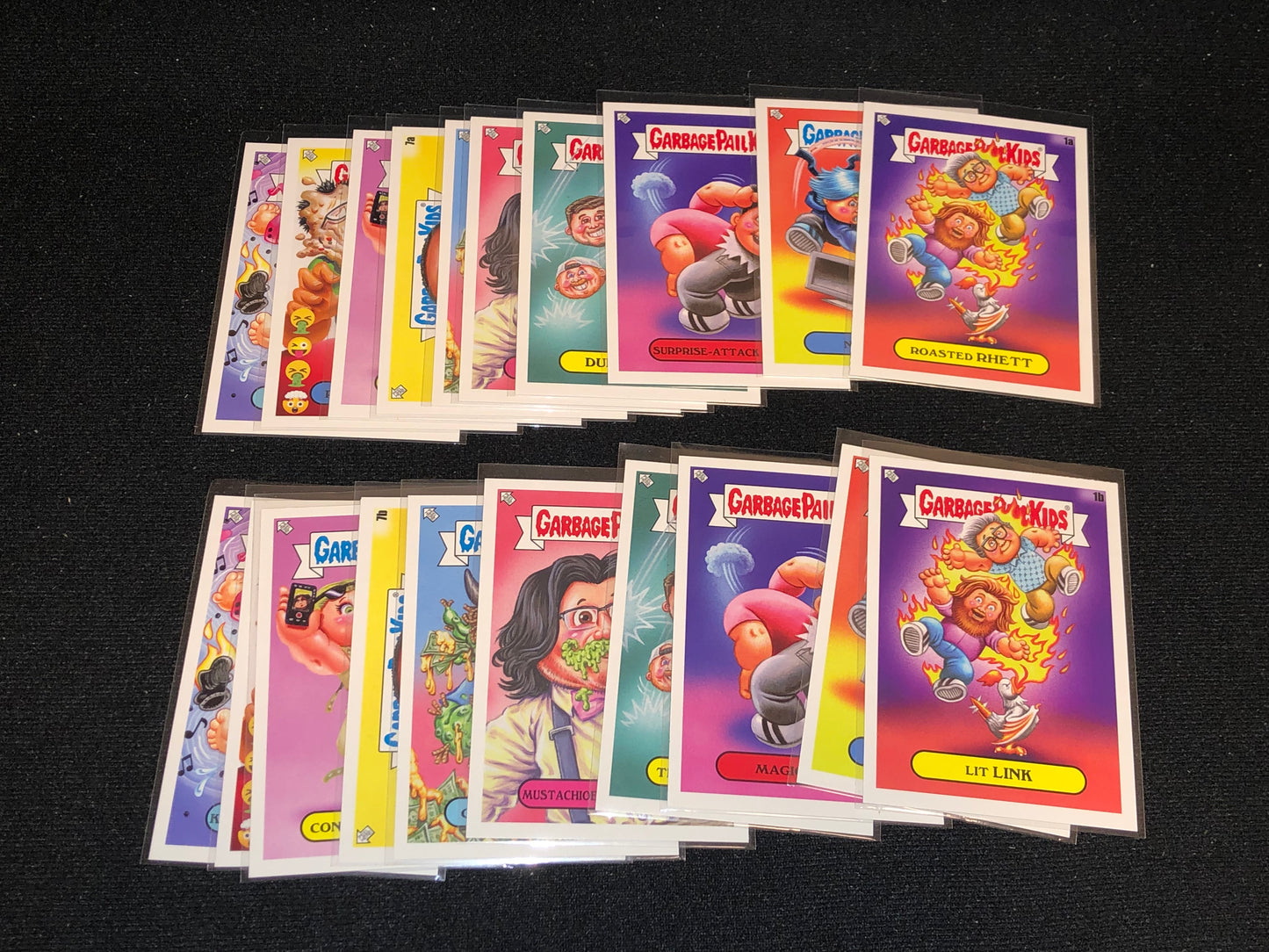 Garbage Pail Kids Kids At Play 20 Card Ill Influencers Insert Set