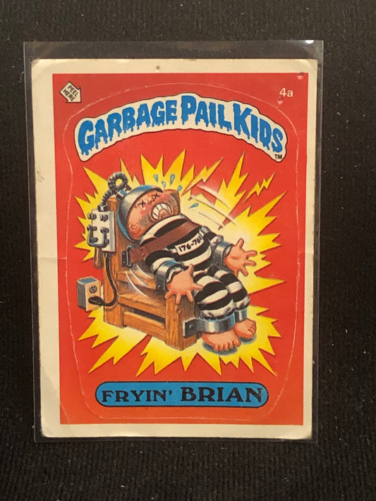 Garbage Pail Kids Original Series 1 (os1) 4a Fryin Brian