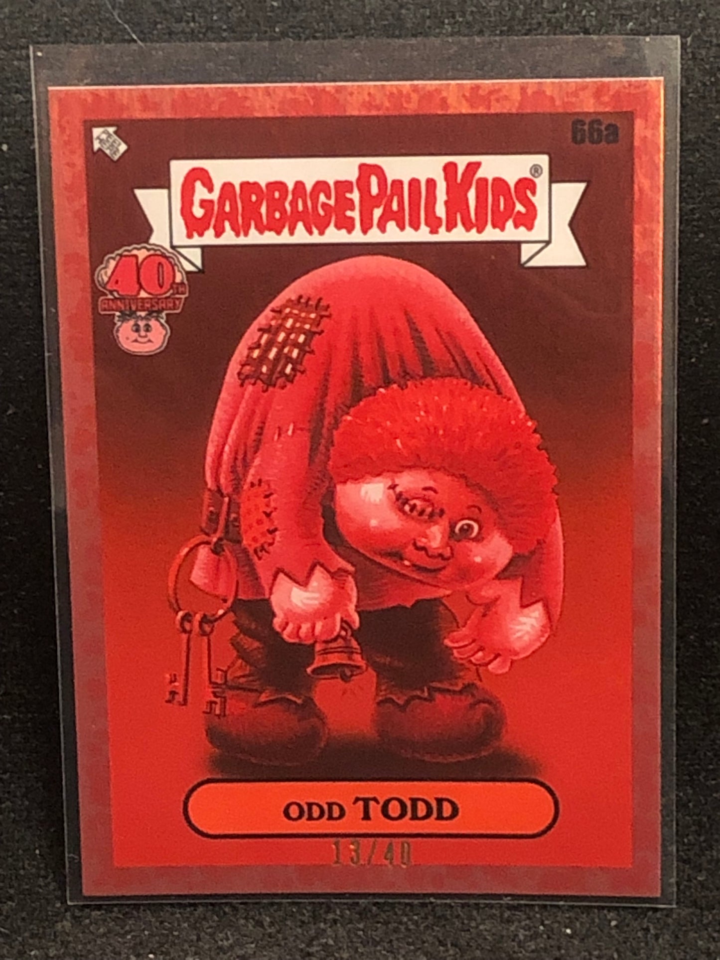 Garbage Pail Kids 40th Anniversary U-PICK Ruby Red Parallel /40 Singles